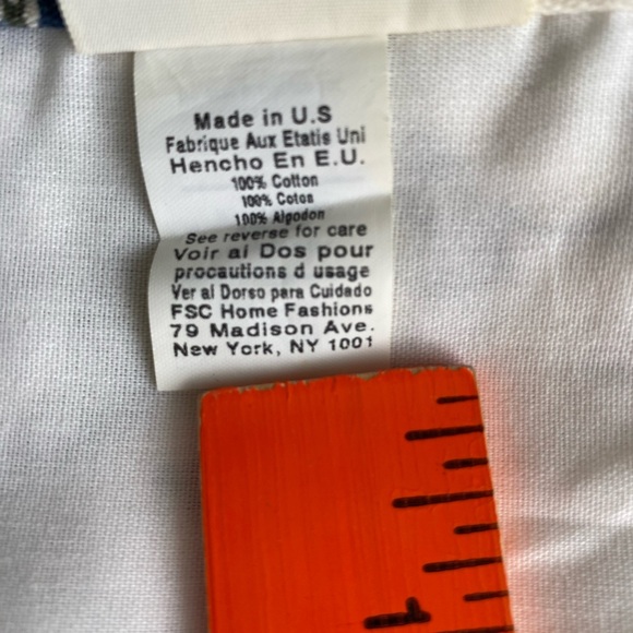 Vintage‎ Waverly Orchard Trail Set Of 2 Curtains Valances Scalloped Cottage Core - Picture 6 of 15